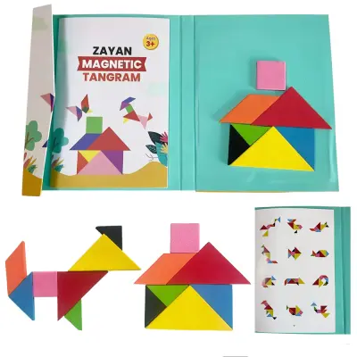 Magnetic Tangram Book secondary