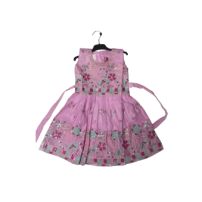 Baby Girl Embroidered Fancy Dress
