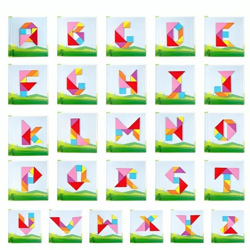 Magnetic Tangram Book